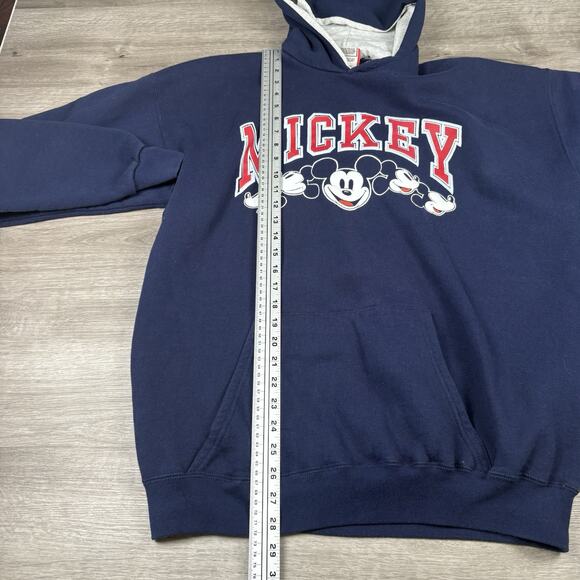 Walt Disney Designs Adult Size XL Hoodie Mickey Mouse Vintage 90S Made In USA - Picture 11 of 15